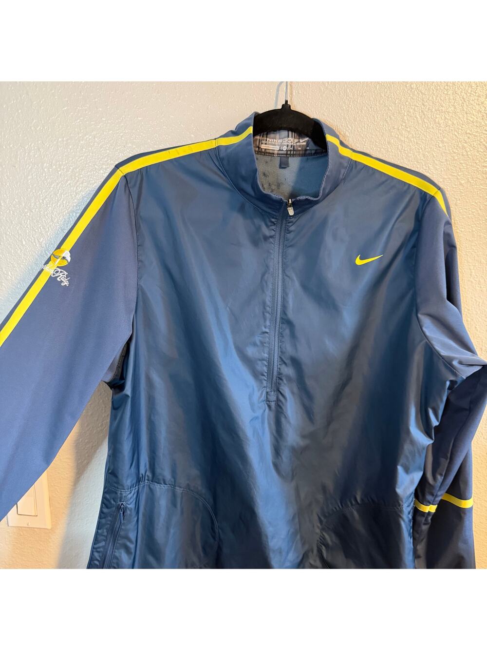 Nike Golf Women's 1/2 Zip Jacket Blue Size XL